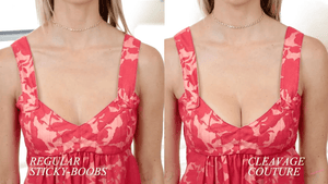 Backless, Strapless, Push-up, Stick-on | Round Style Bra - ShopCleavageCouture