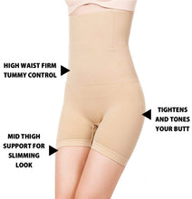 CleavageCouture Body Shaper, High-Waist Mid-Thigh Tummy Control Shaper - ShopCleavageCouture